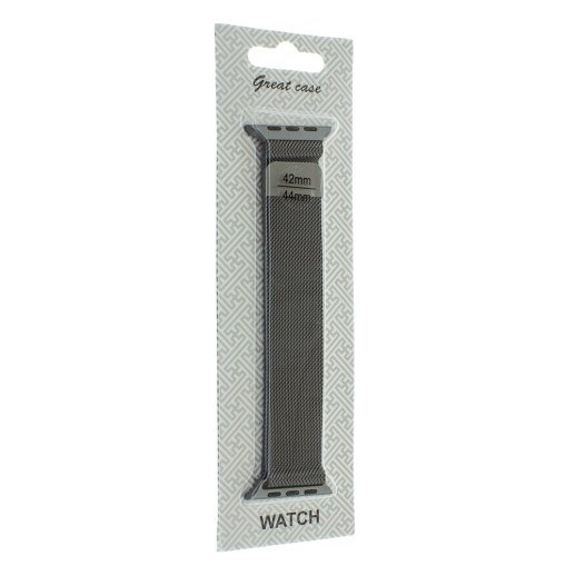Ремінець металевий для годинника APPLE WATCH 42MM / 44MM / 45MM / 49MM Milanese Loop