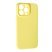 Силікон Case Softy для Apple iPhone 15 Pro Max Yellow