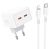 Мережевий зарядний пристрій BOROFONE BA76A PD35W USB-C 2 PORT + кабель TYPE-C - LIGHTNING