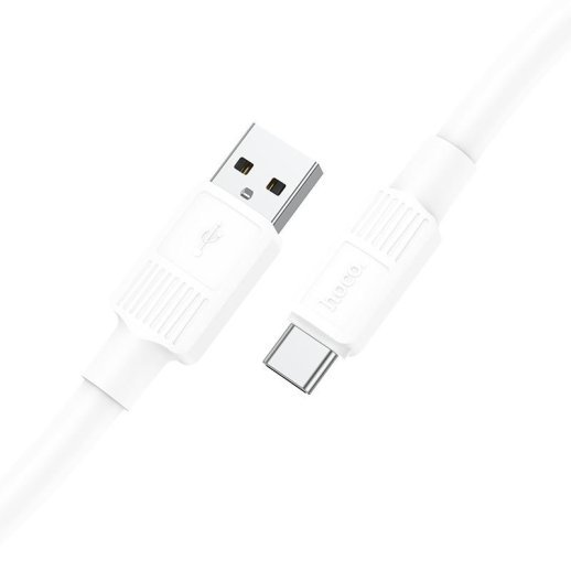 USB кабель HOCO X84 USB - Type-C 1 MЕТР БIЛИЙ