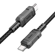 USB-C кабель HOCO X94 60W Type-C - Type-C 1 м, ЧОРНИЙ