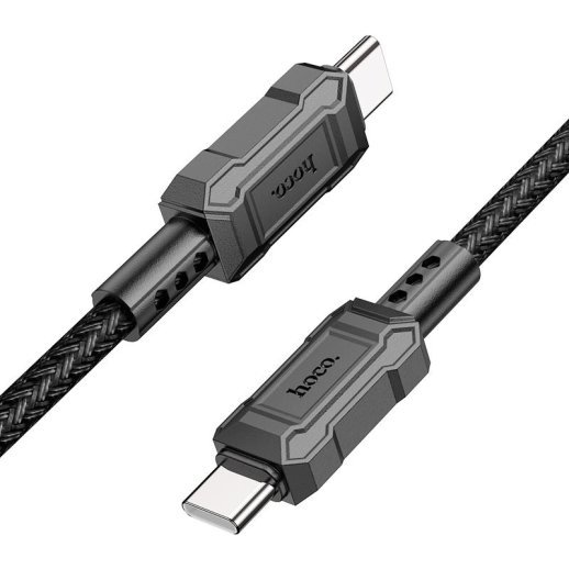 USB-C кабель HOCO X94 60W Type-C - Type-C 1 м, ЧОРНИЙ