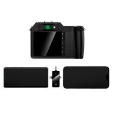 Бездротовий петличний мікрофон HOCO L20C 3.5mm / Lightning / TYPE-C
