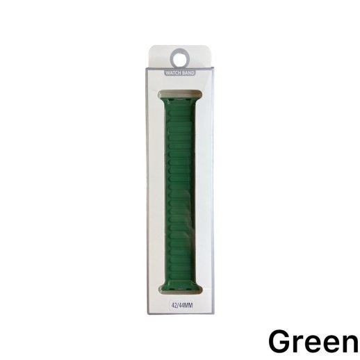 Ремінець для Apple Watch Silicone Magnetic 42/44mm Green