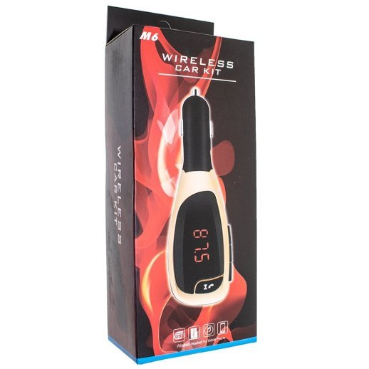 FM Модулятор M6 Bluetooth / гучномовець
