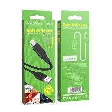 USB кабель BOROFONE BX42 charging data USB - LIGHTNING, ЧОРНИЙ
