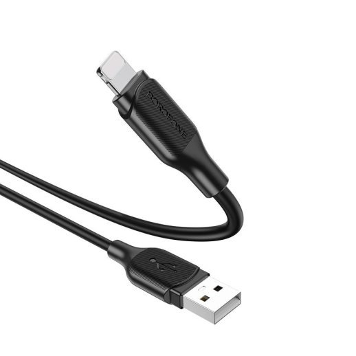 USB кабель BOROFONE BX42 charging data USB - LIGHTNING, ЧОРНИЙ