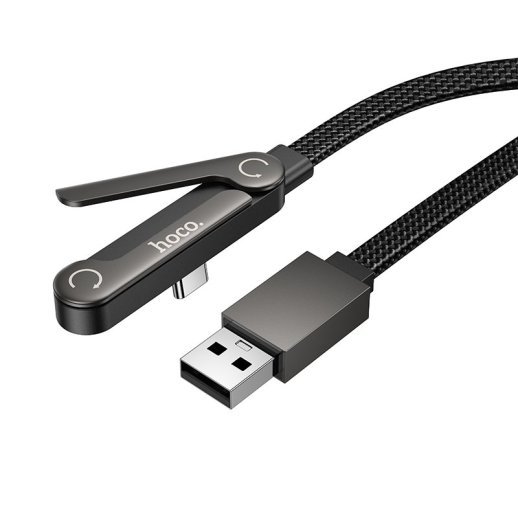 USB кабель HOCO U150 USB - Type-C, 1,20 м., чорний