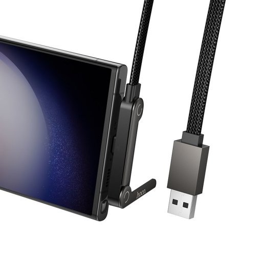 USB кабель HOCO U150 USB - Type-C, 1,20 м., чорний