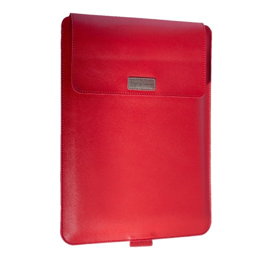 Чохол Leather Bag Vertical для Apple MacBook 13'' / 14'' Red