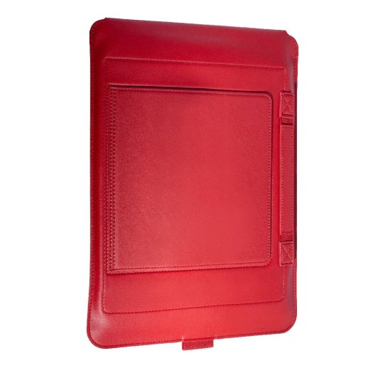 Чохол Leather Bag Vertical для Apple MacBook 13'' / 14'' Red
