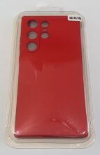 Чохол Silicone Case for Samsung S23 Ultra (S918B) No Logo Red