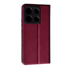 Чохол-книжка  Elite для Xiaomi Redmi Note 13 Pro (5G) / Poco X6 Bordo