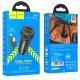 Автомобільний зарядний пристрій HOCO Z49 2USB 2,4A + кабель USB - Micro USB, чорний
