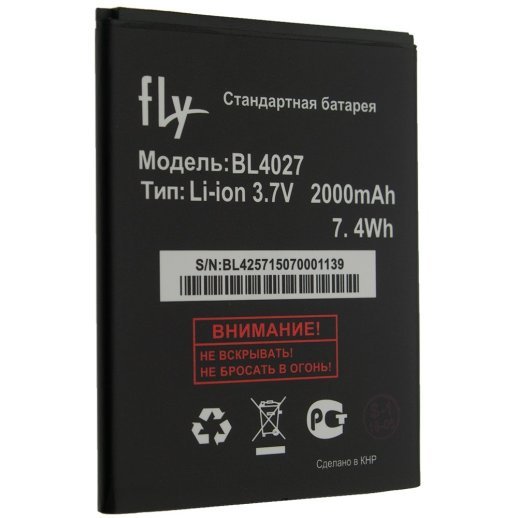 Акумулятор ОРИГІНАЛ КУЛЕК FLY BL4027
