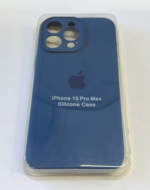 Чехол Silicone Case Copy Apple iPhone 15 Pro Max Square Deep Purple, 06