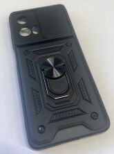 Armor Case With Curtain for Motorola G04 / G24 Чорний