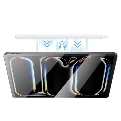 Стилус HOCO GM113 для планшету з магнітом для iPad, білий