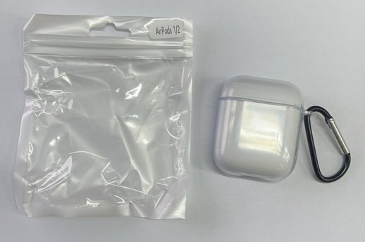 Чехол AirPods 2 Clear Прозорий