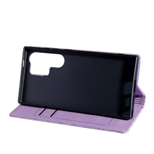 Книга Deluxe для Samsung S24 Ultra Purple