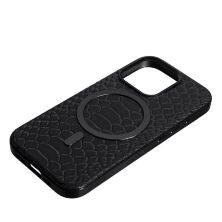 Накладка Puloka Snake with MagSafe для Apple iPhone 16 Pro Black