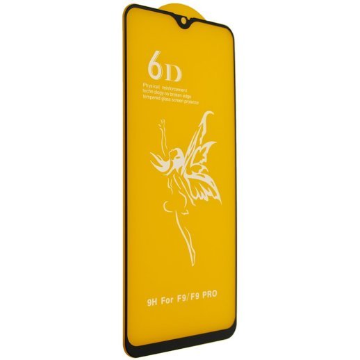 Захисне скло 6D PREMIUM OPPO R17 | F9 | F9 PRO | REALME XT | 5 PRO