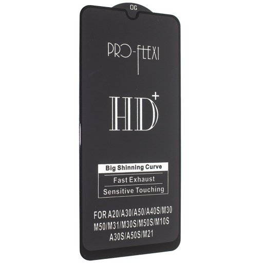Захисне скло PRO-FLEXI HD+ SAMSUNG M215 Galaxy M21 2020 ЧОРНИЙ