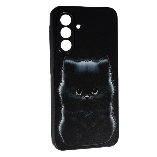Накладка Fashion Mix для Samsung A56 Black Cat
