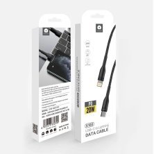 Кабель USB-C WUW X160 Type-C - Lightning PD 3A тканинна оплетка
