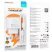 Мережевий зарядний пристрій BOROFONE BAS44A TYPE-C PD 20W / USB QC3.0 + кабель TYPE-C - LIGHTNING, білий