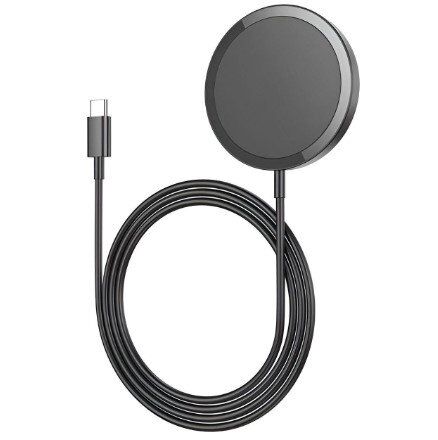 Бездротовий зарядний пристрій BOROFONE BQ23 для телефону ЧОРНИЙ