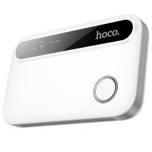 Мобільний портативний Wi-Fi роутер HOCO HI41 4G LTE 2100 мАг, білий