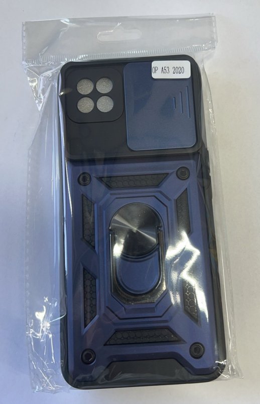 Armor Case With Curtain for Oppo A53 2020/A32 2020 Black