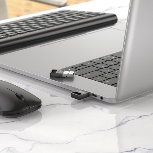 Bluetooth адаптер Borofone DH8, чорний