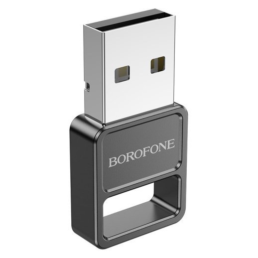 Bluetooth адаптер Borofone DH8, чорний