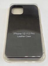 Чохол Croco Leather Apple iPhone 12 / 12 Pro Black