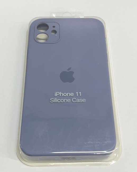 Чохол Silicone Case Copy Apple iPhone 11 Square Lavender Grey, 28