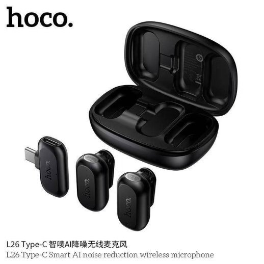 Бездротовий петличний мікрофон HOCO L26 TYPE-C