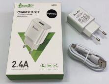 Мережевий Зарядний Пристрій Avantis A820 1USB Lightning White