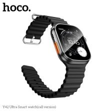 Смарт-годинник HOCO Y42 Ultra Smart Watch Call Version із двома ремінцями, чорний