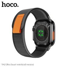 Смарт-годинник HOCO Y42 Ultra Smart Watch Call Version із двома ремінцями, чорний