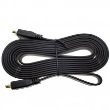 Кабель HDMI W-HD911 2.1 8K 60Hz / 4K 120Hz, CCS, Ø7.0 мм, 1.8 м, чорний