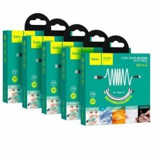 USB кабель HOCO X21 PLUS SILICONE USB - Type-C 2м БIЛИЙ