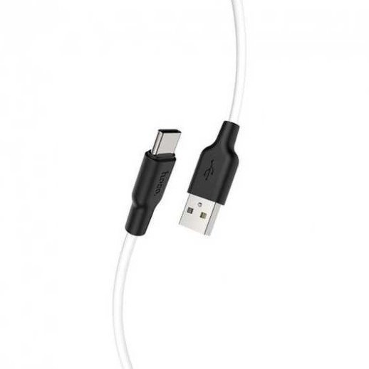USB кабель HOCO X21 PLUS SILICONE USB - Type-C 2м БIЛИЙ