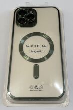 Case Magsafe With Frame for Apple Iphone 12 ProMax Green