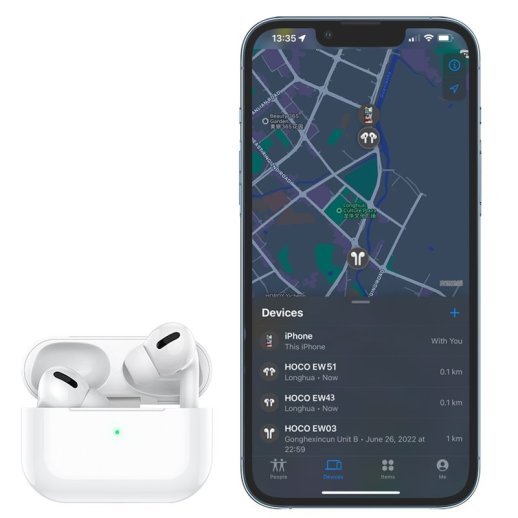 Бездротові навушники HOCO EW51, білий