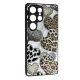 Накладка Fashion Mix для Samsung S25 Ultra Leopard Hearts