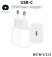 Зарядний пристрій WUW C125 USB-C PORT 3A PD 20W