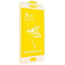 Захисне скло 6D PREMIUM SAMSUNG J250 Galaxy J2 2018 В УПАКОВЦІ