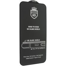 Захисне скло 6D для APPLE iPhone 14 6,1" ЧОРНИЙ